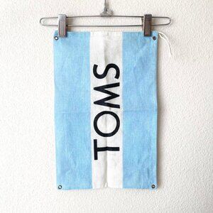 Toms shoes drawstring pouch dust bag - 2010s room decor wall art